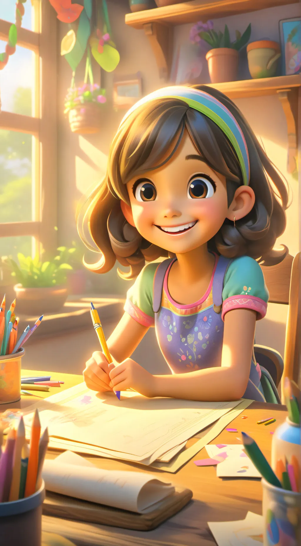 ai character: Amelka background