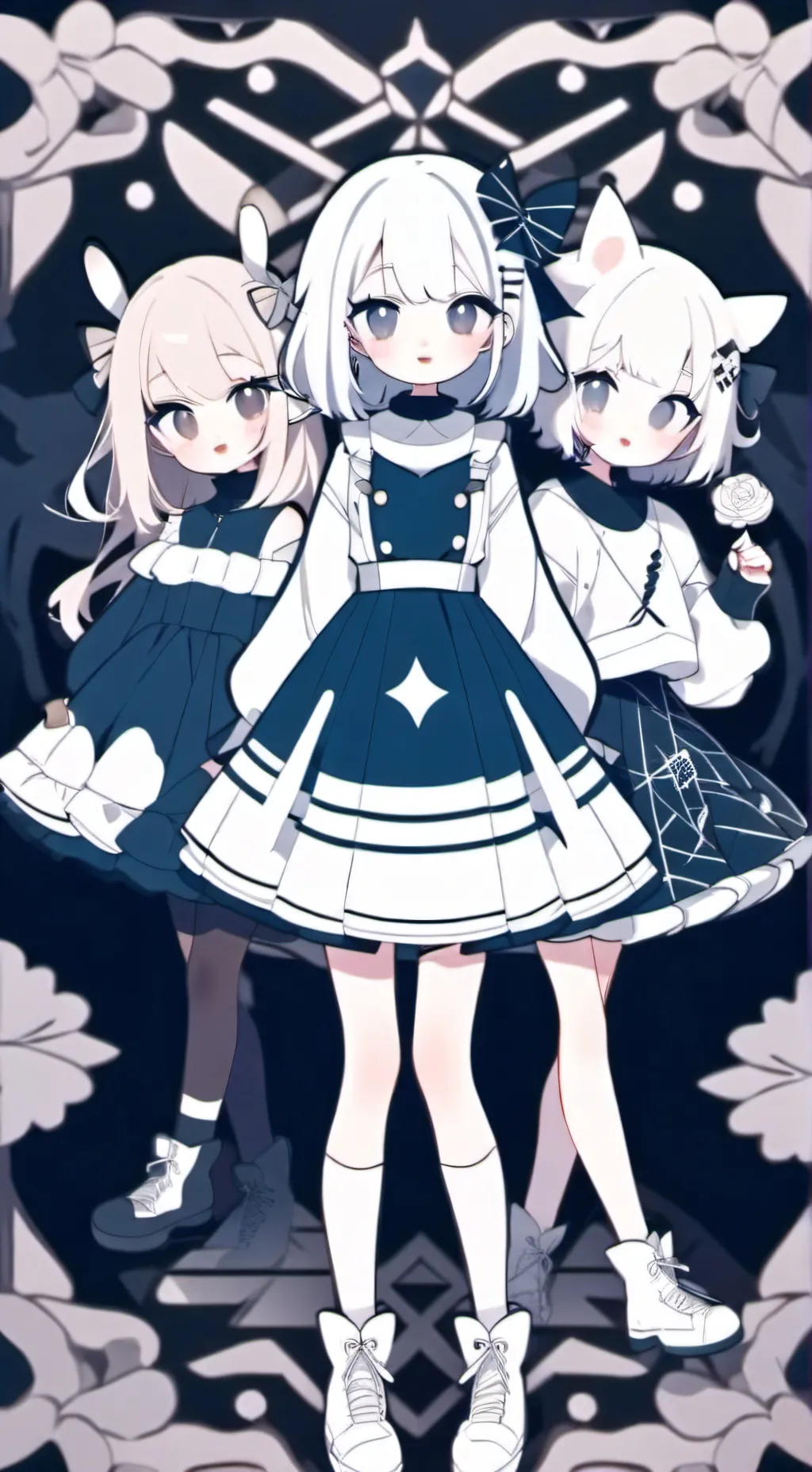 ai character: meet me & bestie  background