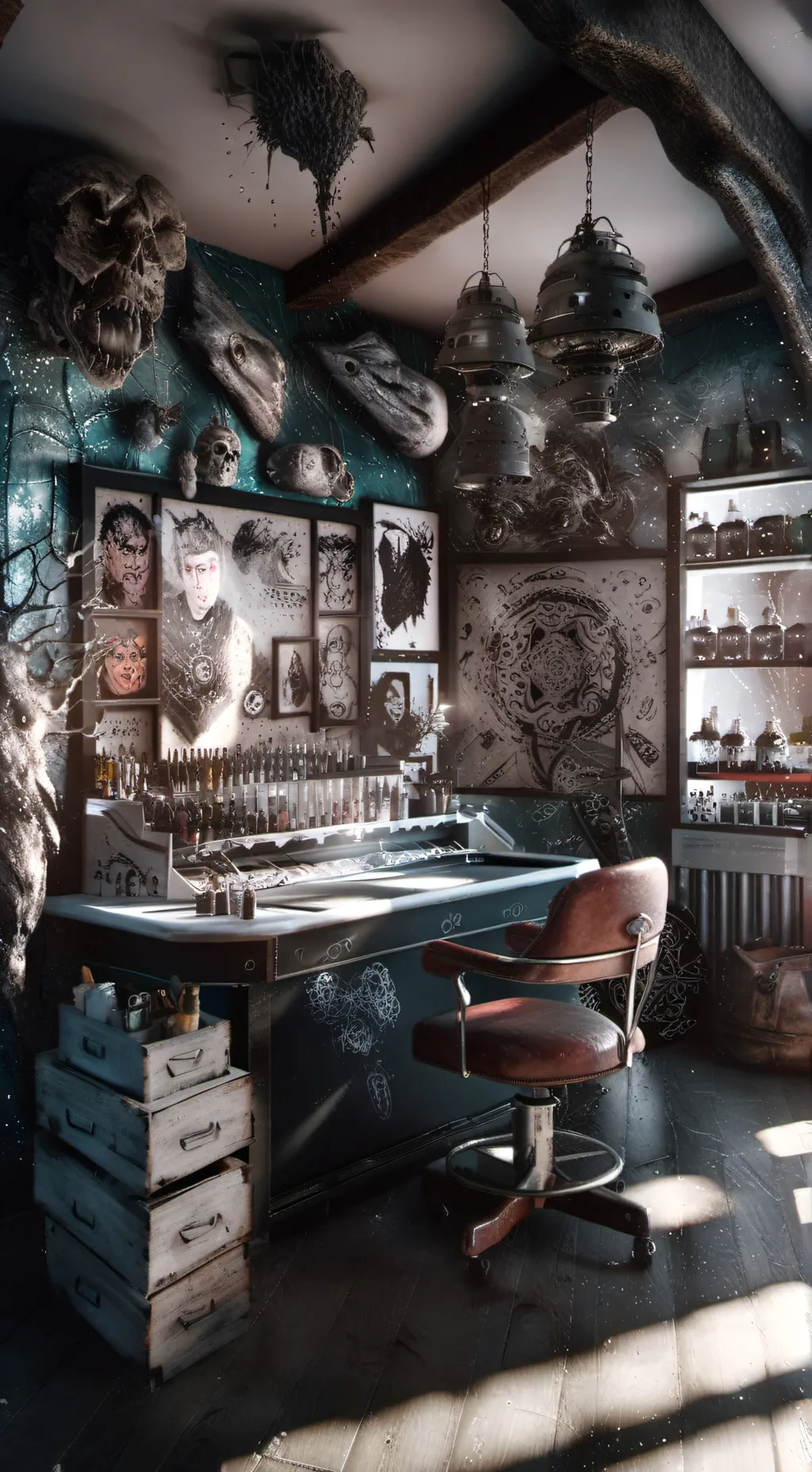 ai character: shoto and toukei background