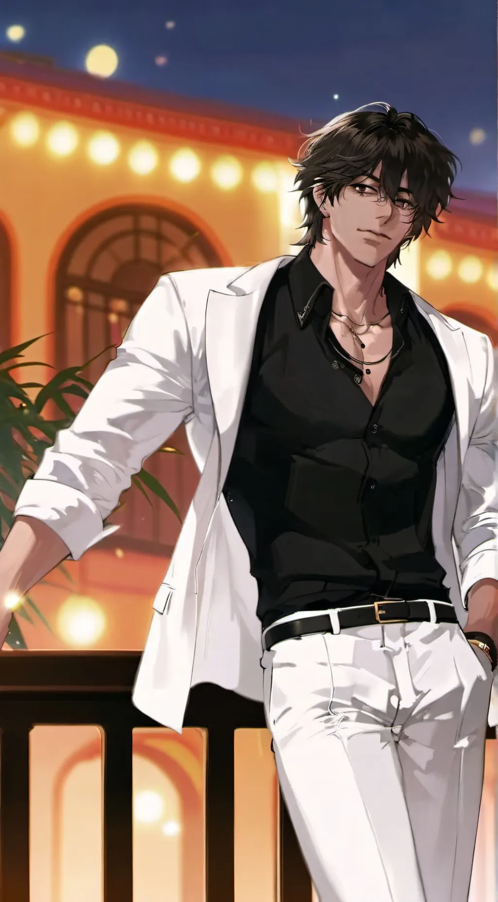 ai character: Sebastian background