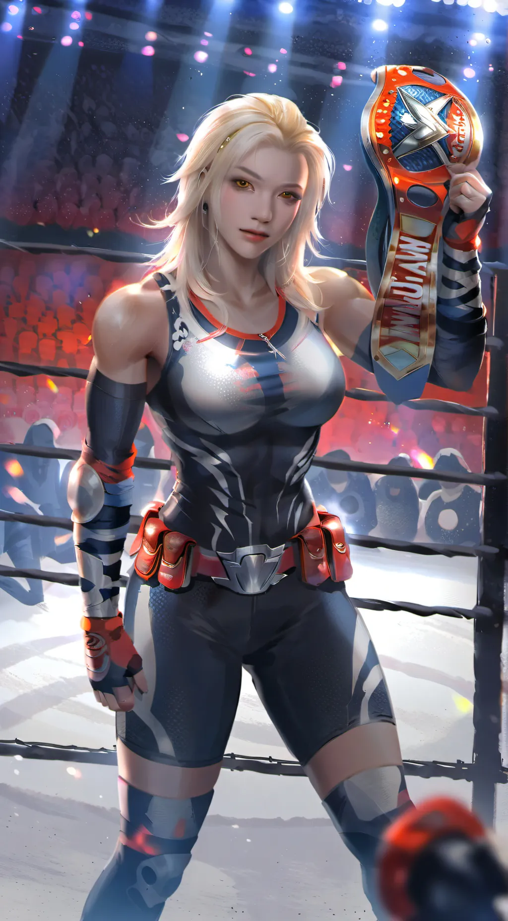 ai character: Liv morgan  background