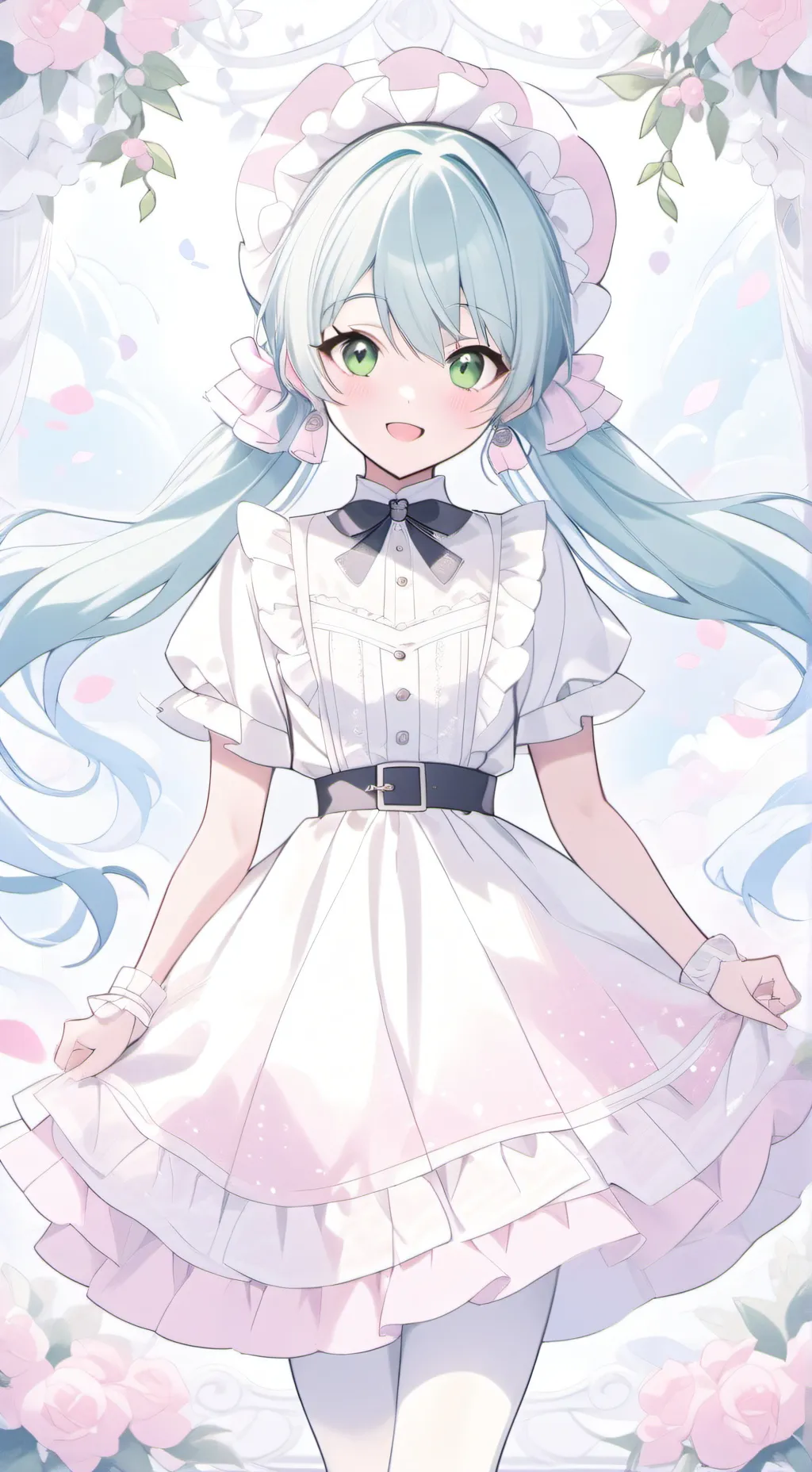 ai character: Hatsune Miku background
