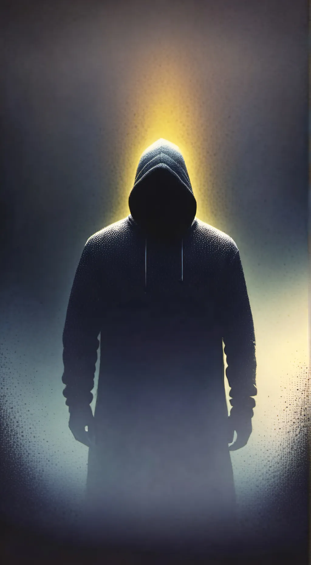 ai character: dark man background