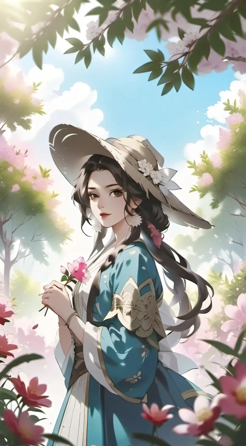 ai character: Elizabeth  background