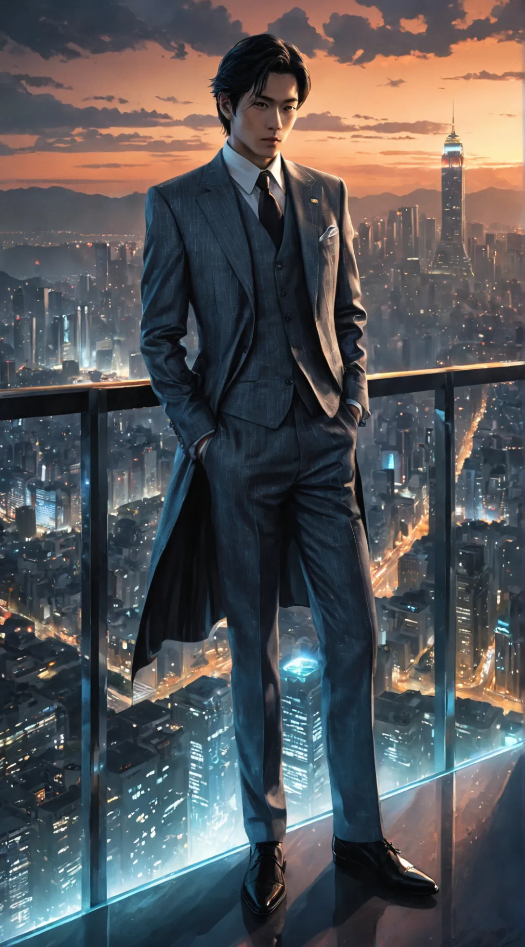 ai character: Lucien background