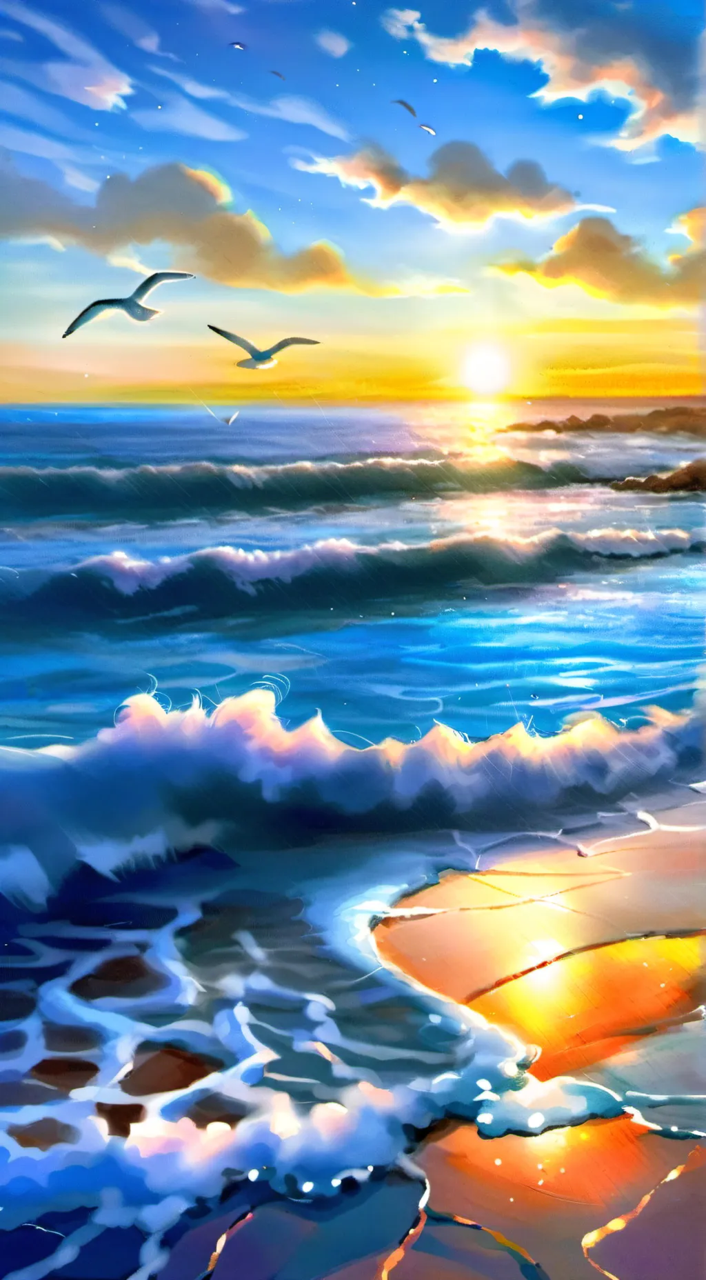 ai character: MM2 Beach Day background