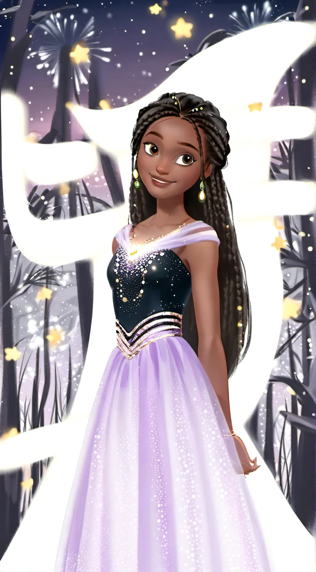 ai character: Asha background