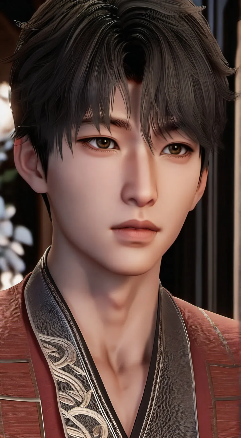 ai character: Alexander  background