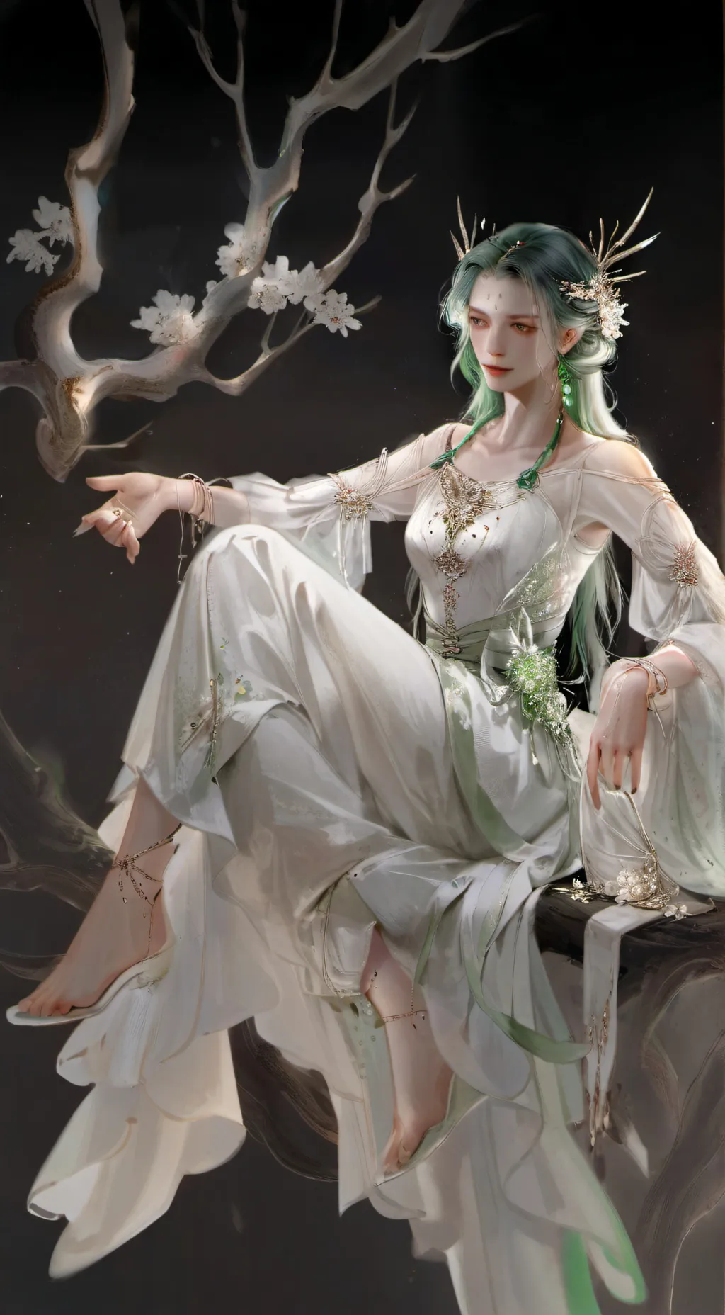 ai character: Ivy  background