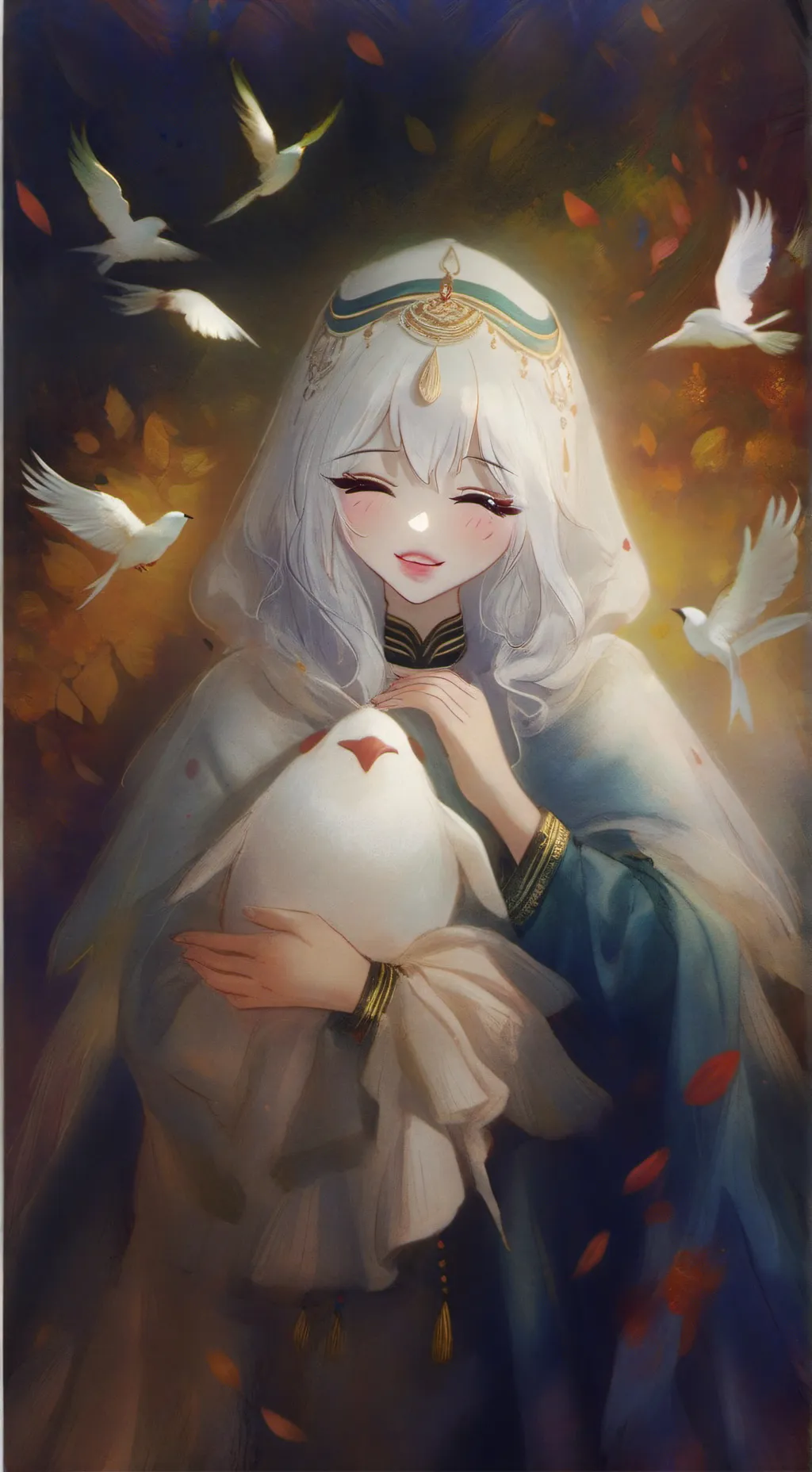 ai character: Natasyaa💐💫 background