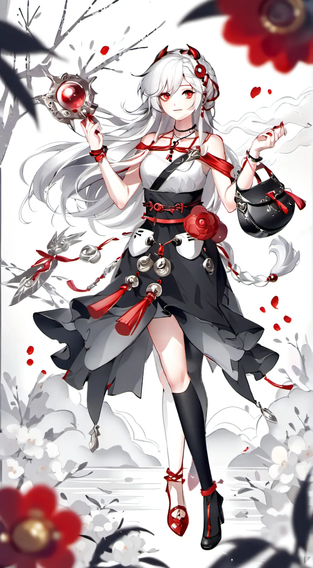 ai character: Alastors wet background