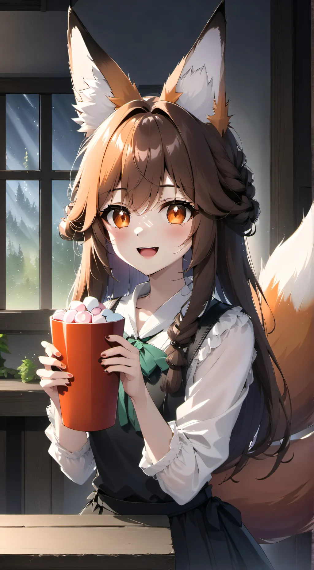 ai character: Amy🥰 background