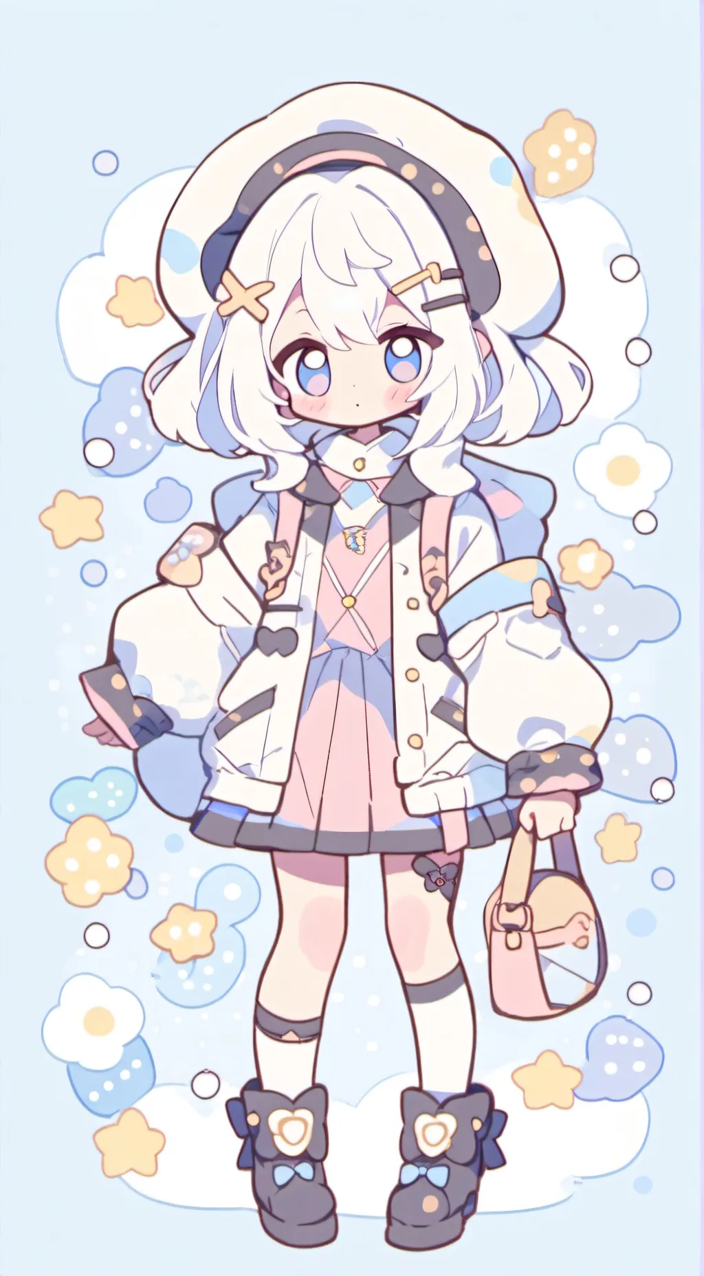 ai character: murde drone school background