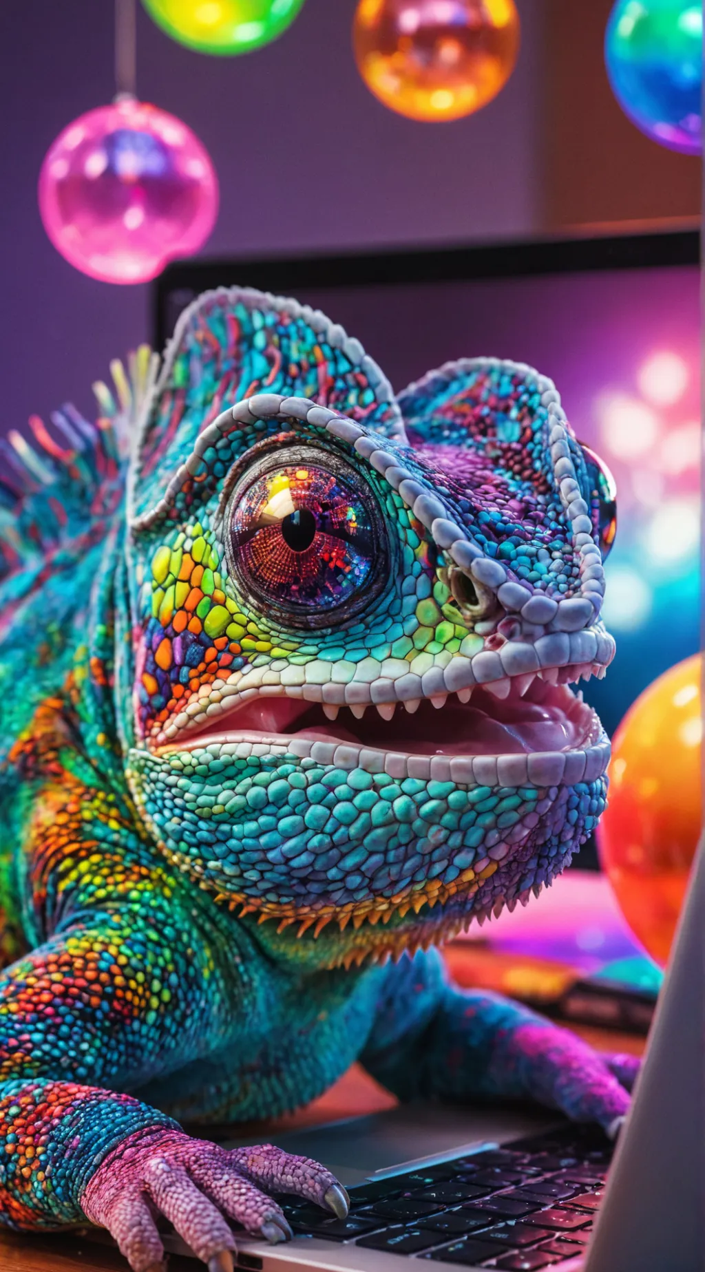 ai character: Pixel background