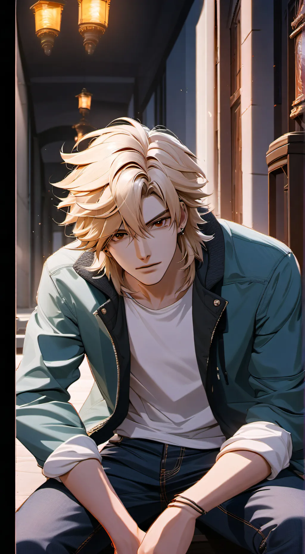 ai character: ☆ Samuel ☆  background