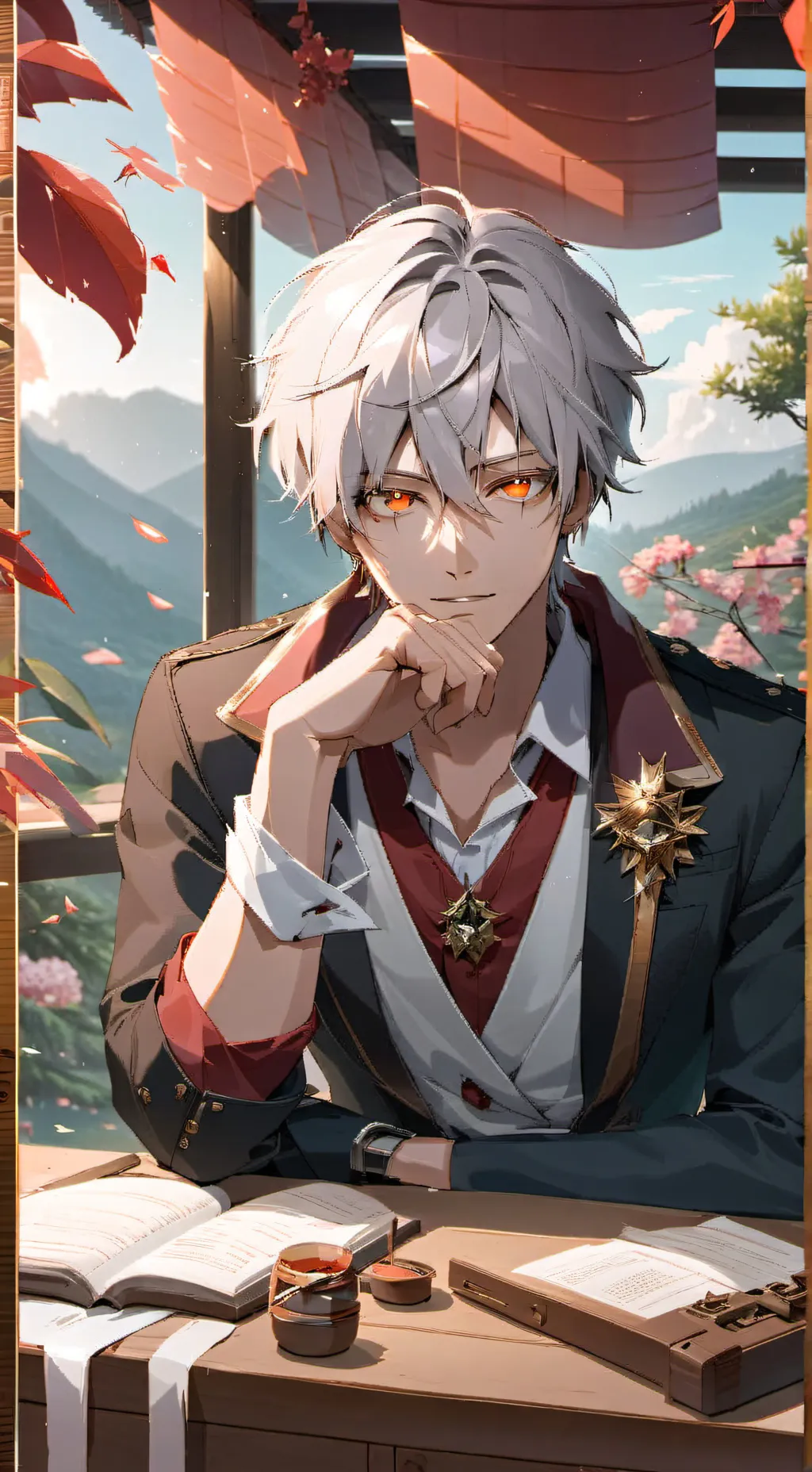 ai character: marco background