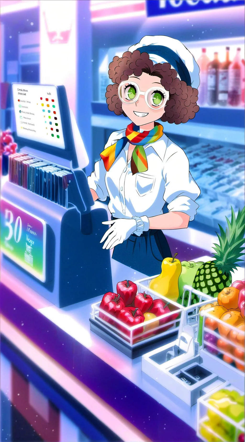 ai character: From Dw Melanie… background