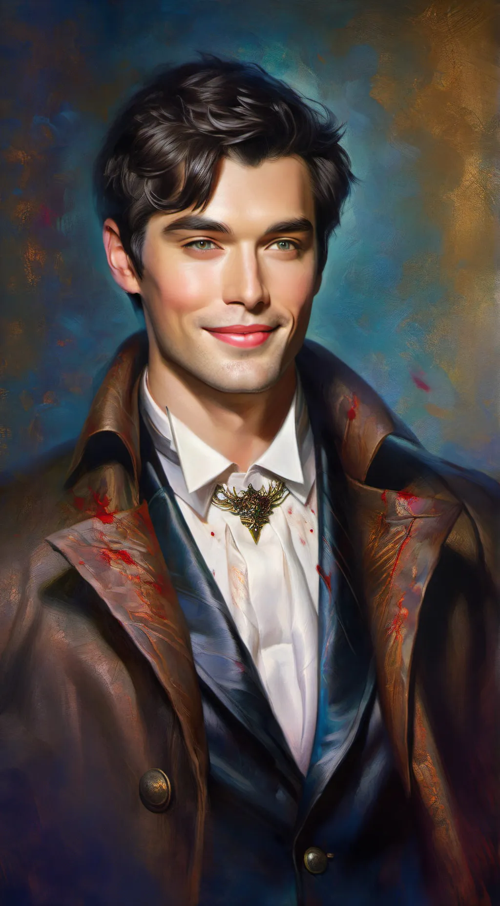 ai character: Arlo Goldfinch background