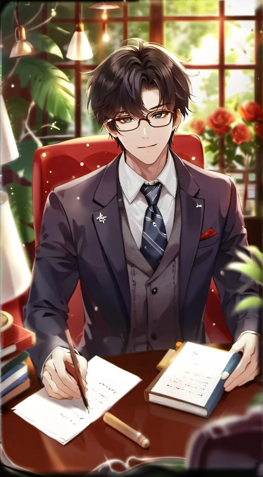 ai character: ~•{ Adam }•~ background