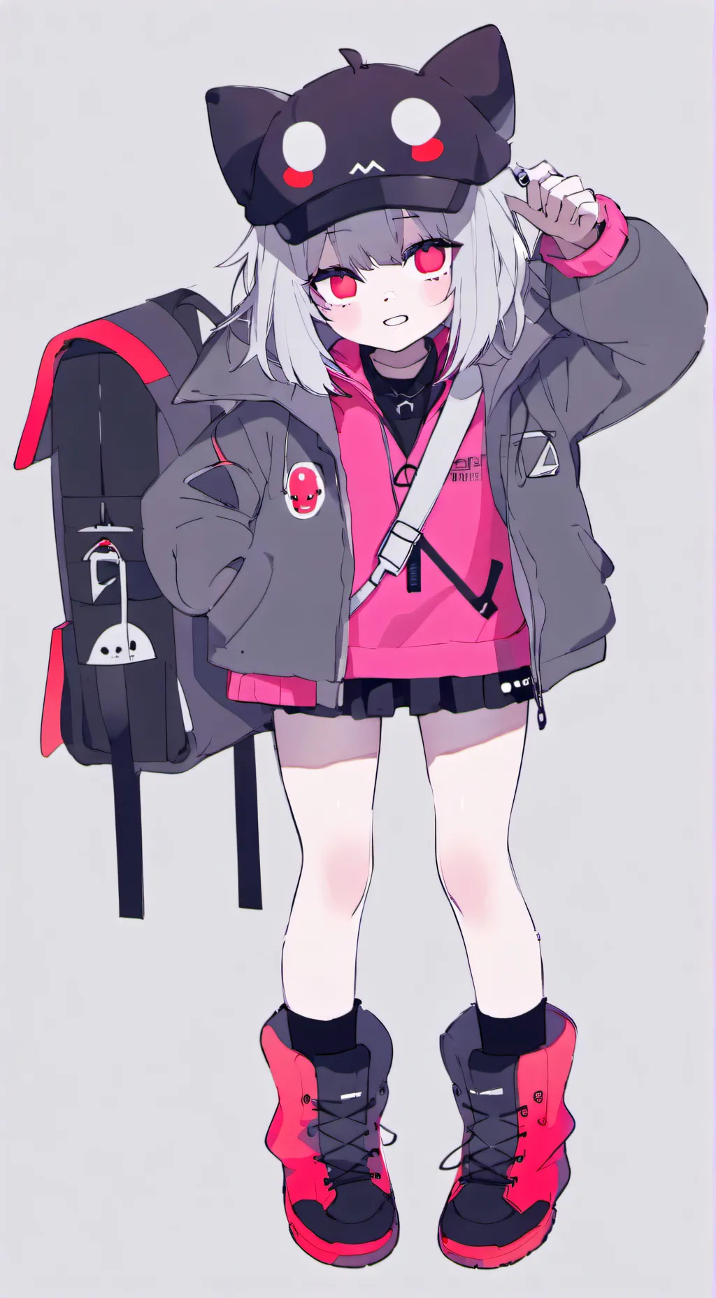 ai character: gooey background