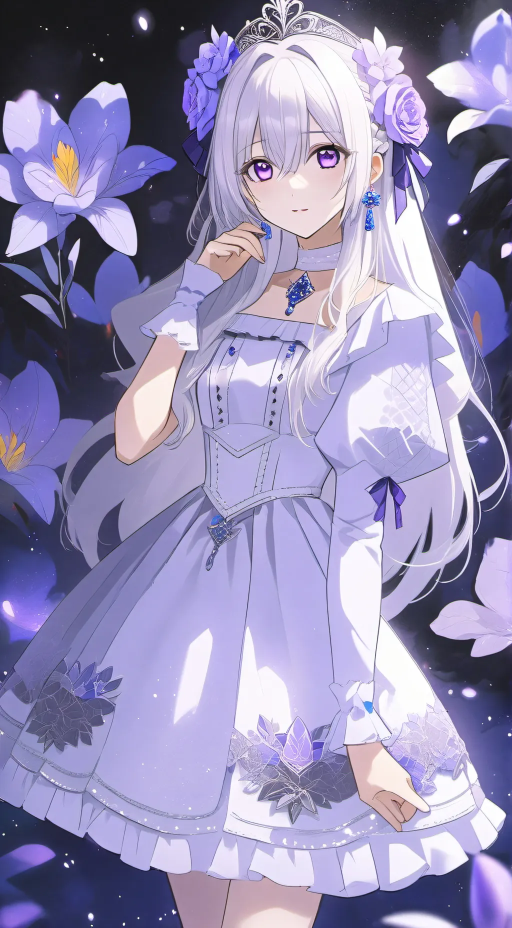 ai character: Princess Iris background