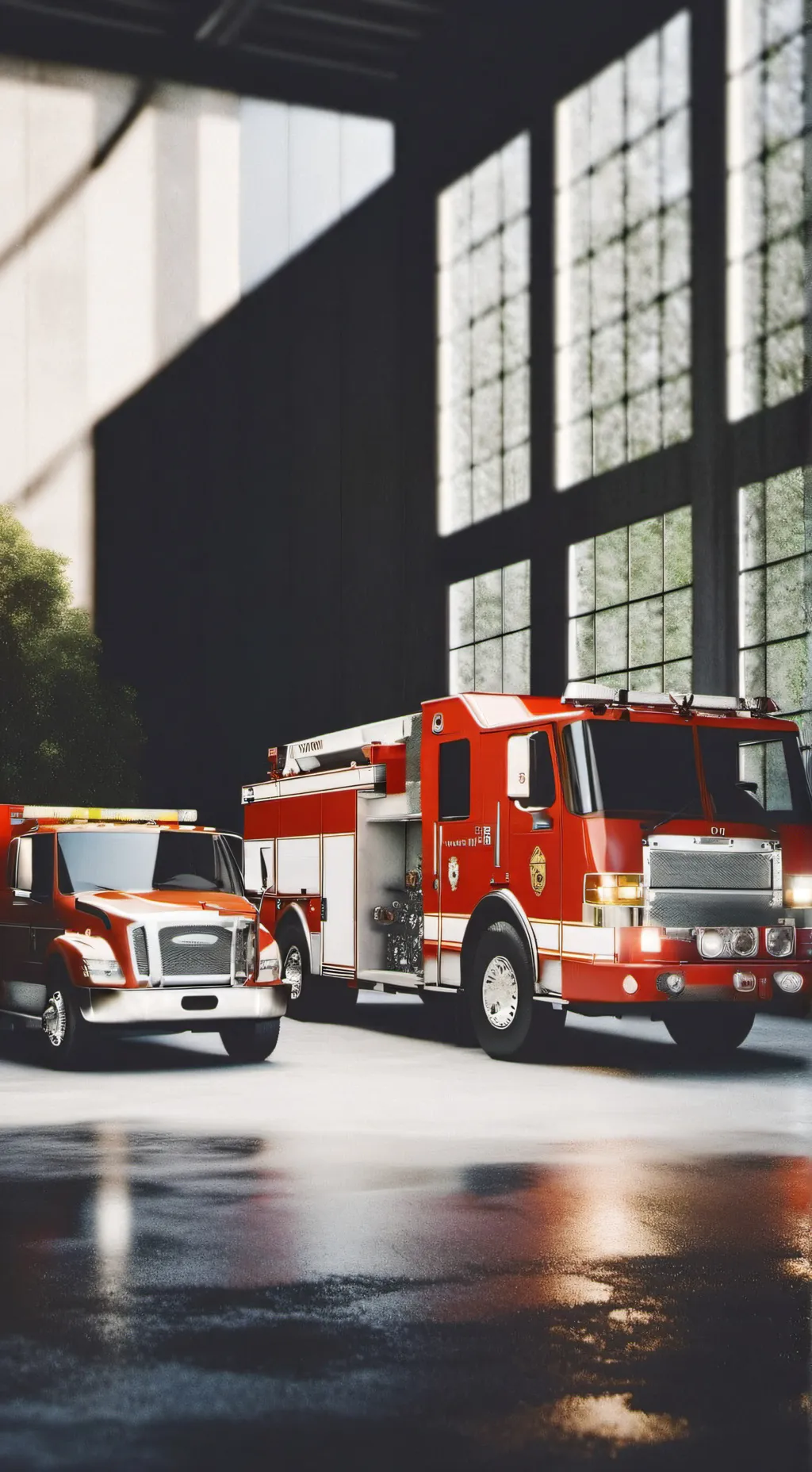 ai character: Firehouse 114 background