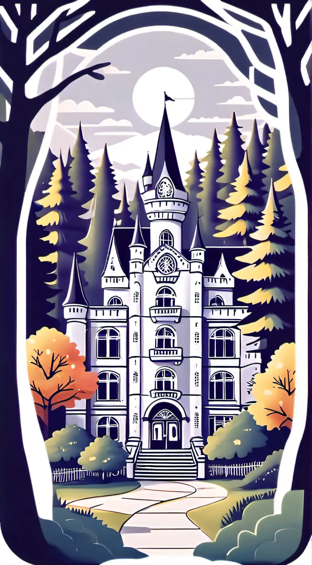 ai character: Magic School background