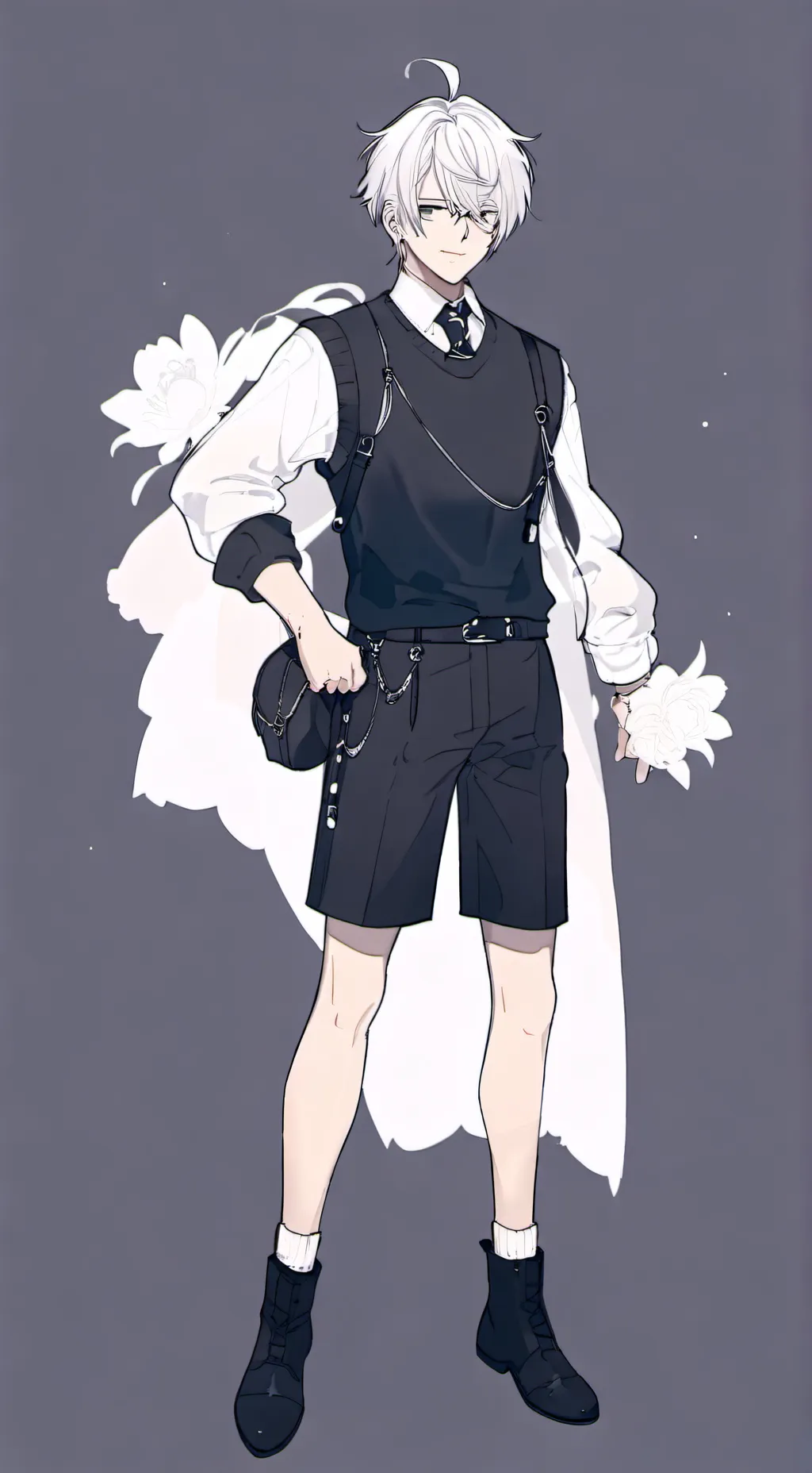 ai character: The G x C Sprunki background