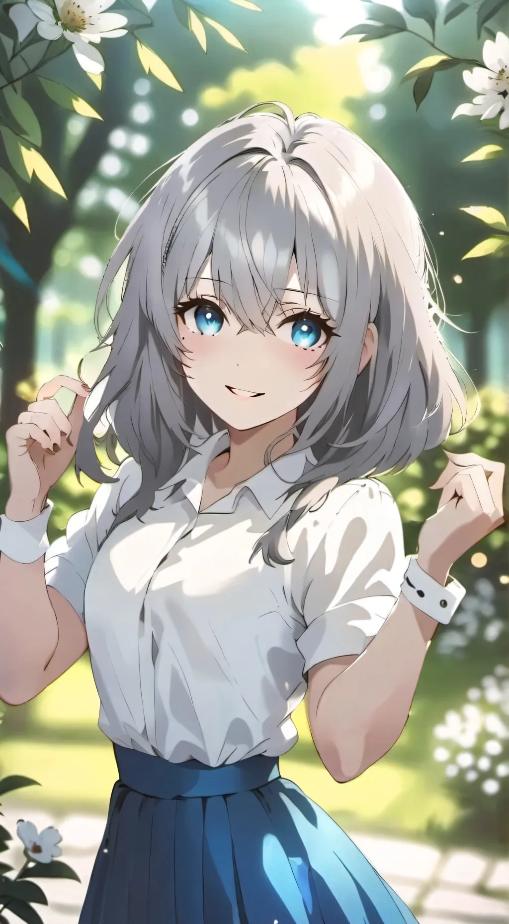 ai character: Haya * ハヤ  😜 background