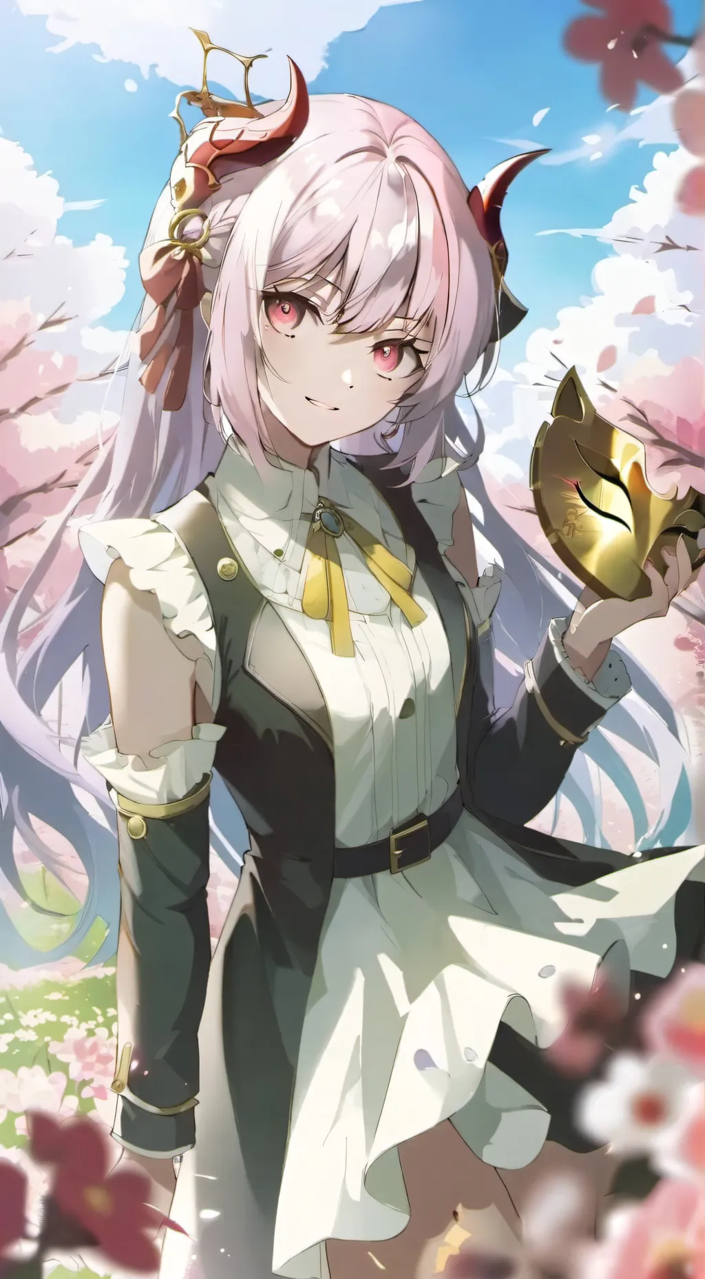 ai character: Angela  background