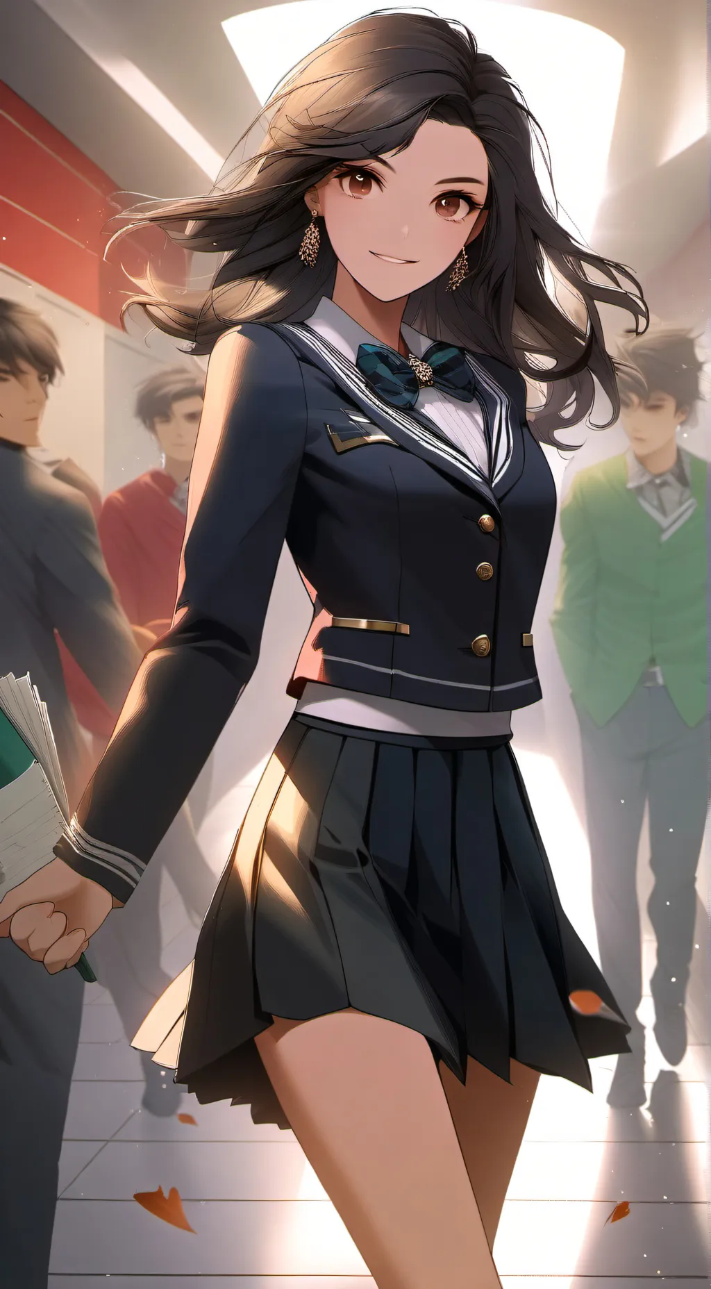 ai character: school background