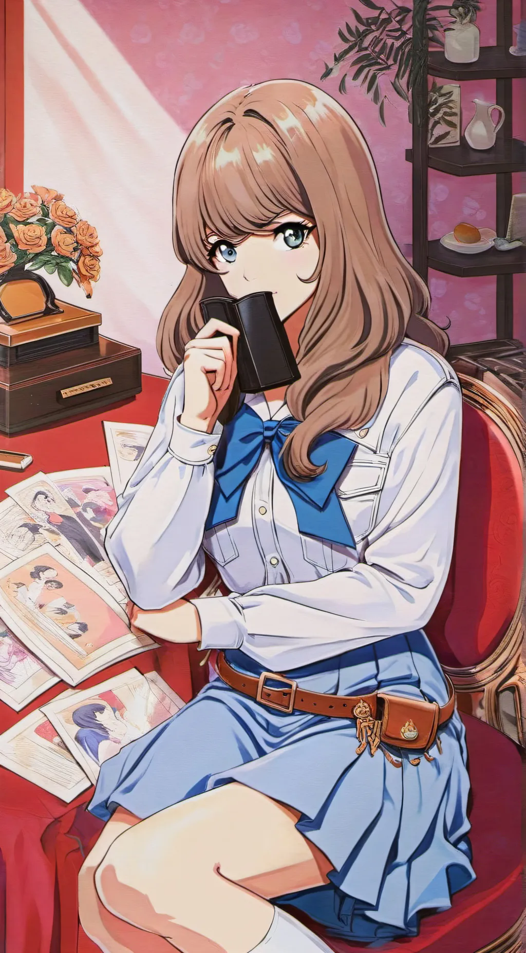 ai character: Мария background