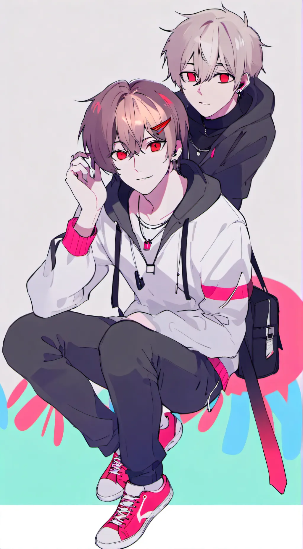 ai character: BTS pick me  background