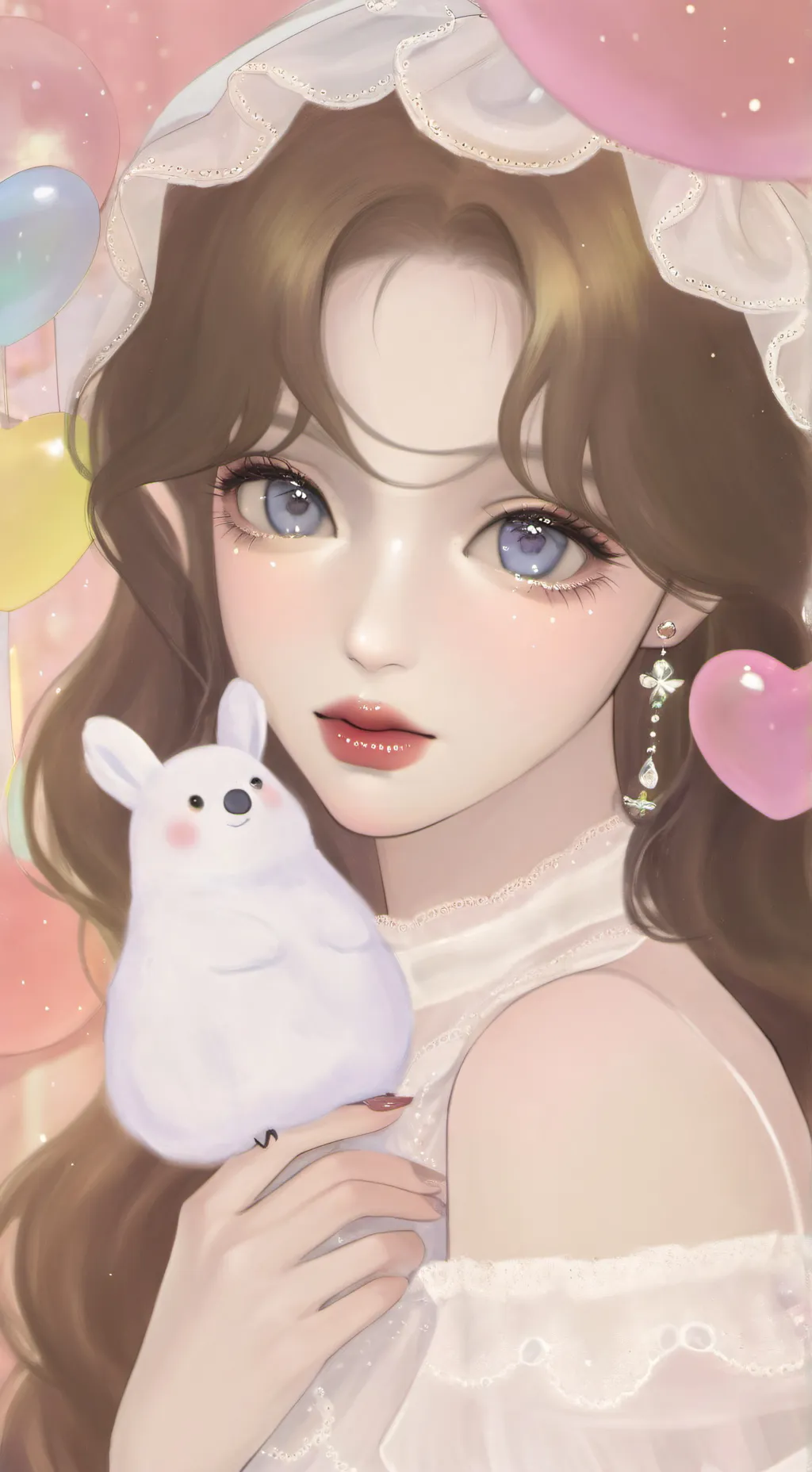 ai character: Lisa  background