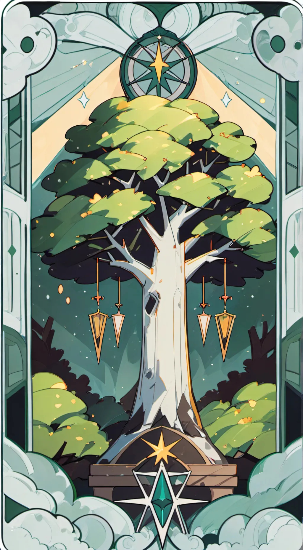 ai character: smk x pvc background