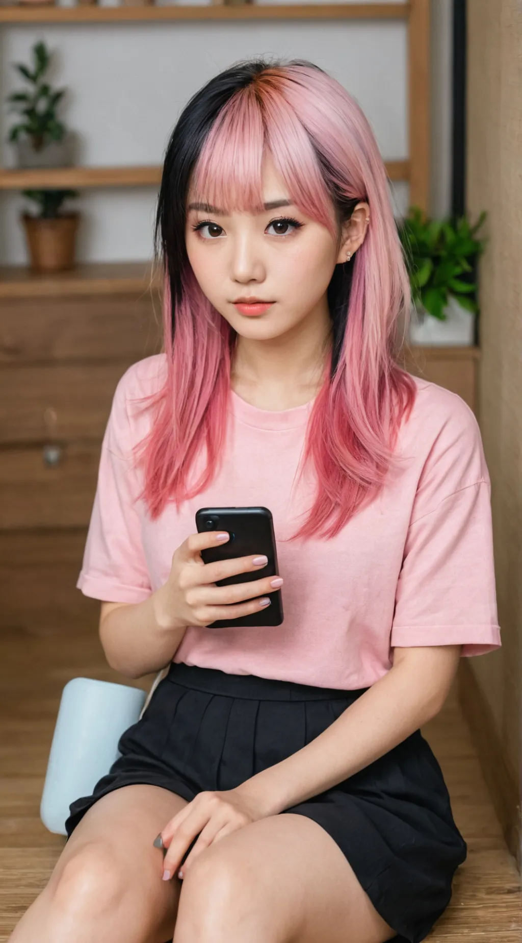 ai character: Hana background