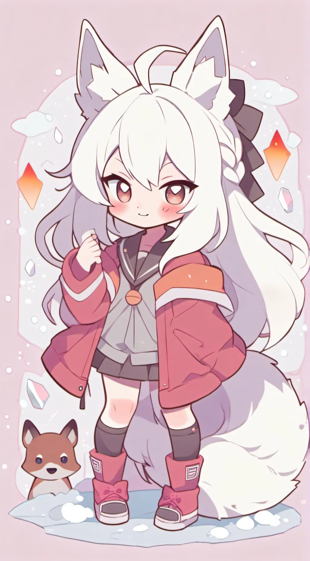 ai character: mha new student background