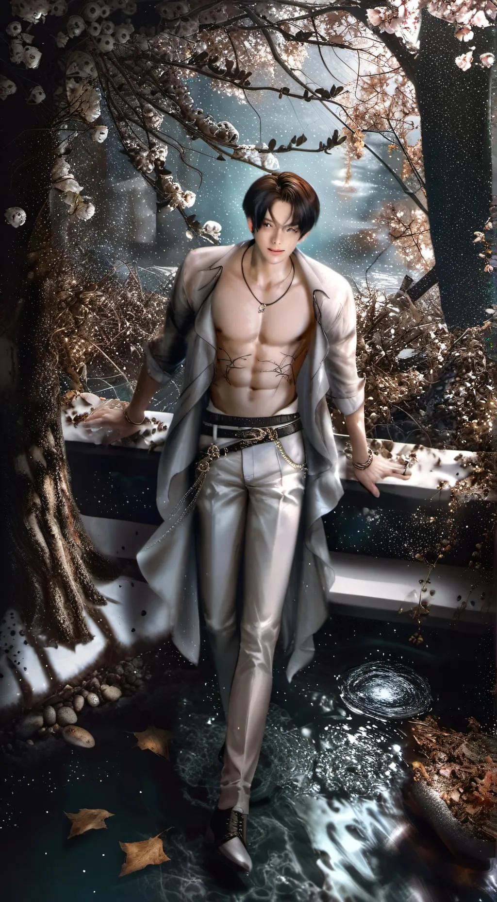 ai character: Rest with us ENHA) background