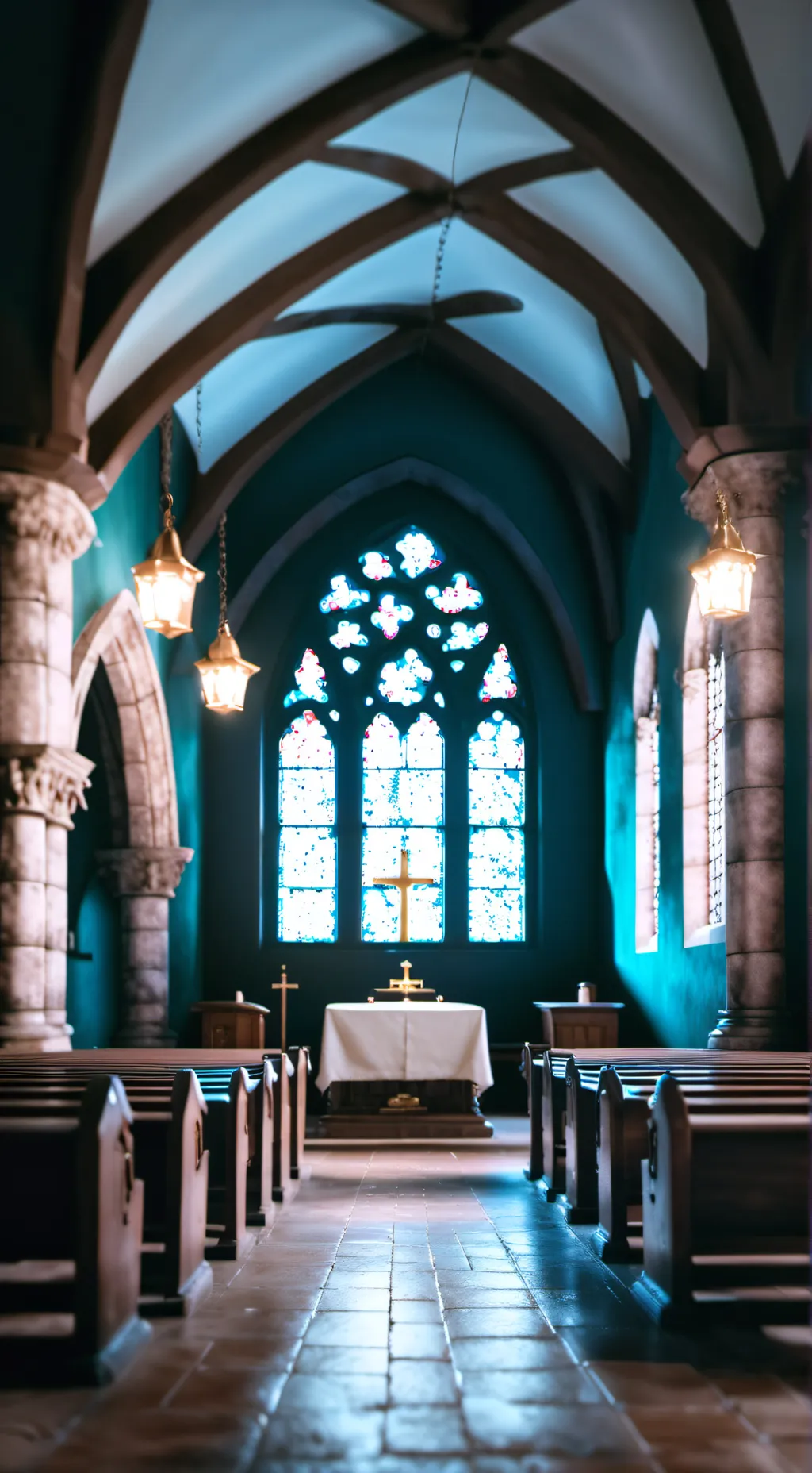 ai character: ...°{church}°... background