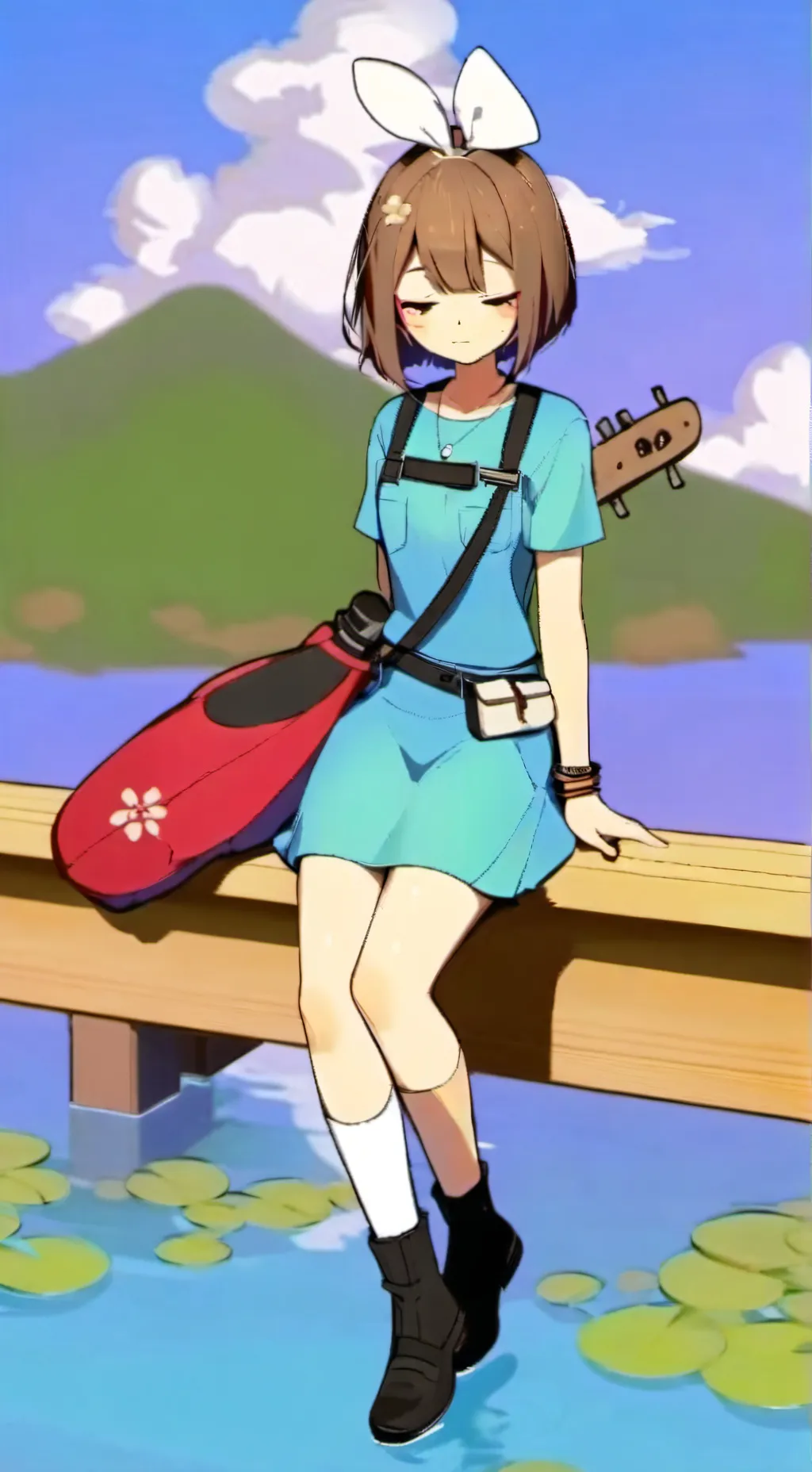 ai character: Frisk background