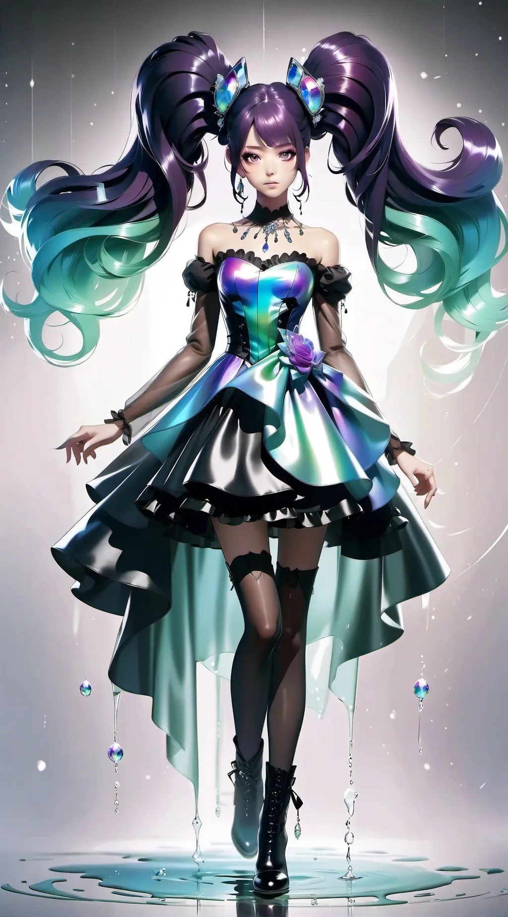 ai character: Lizzie  background