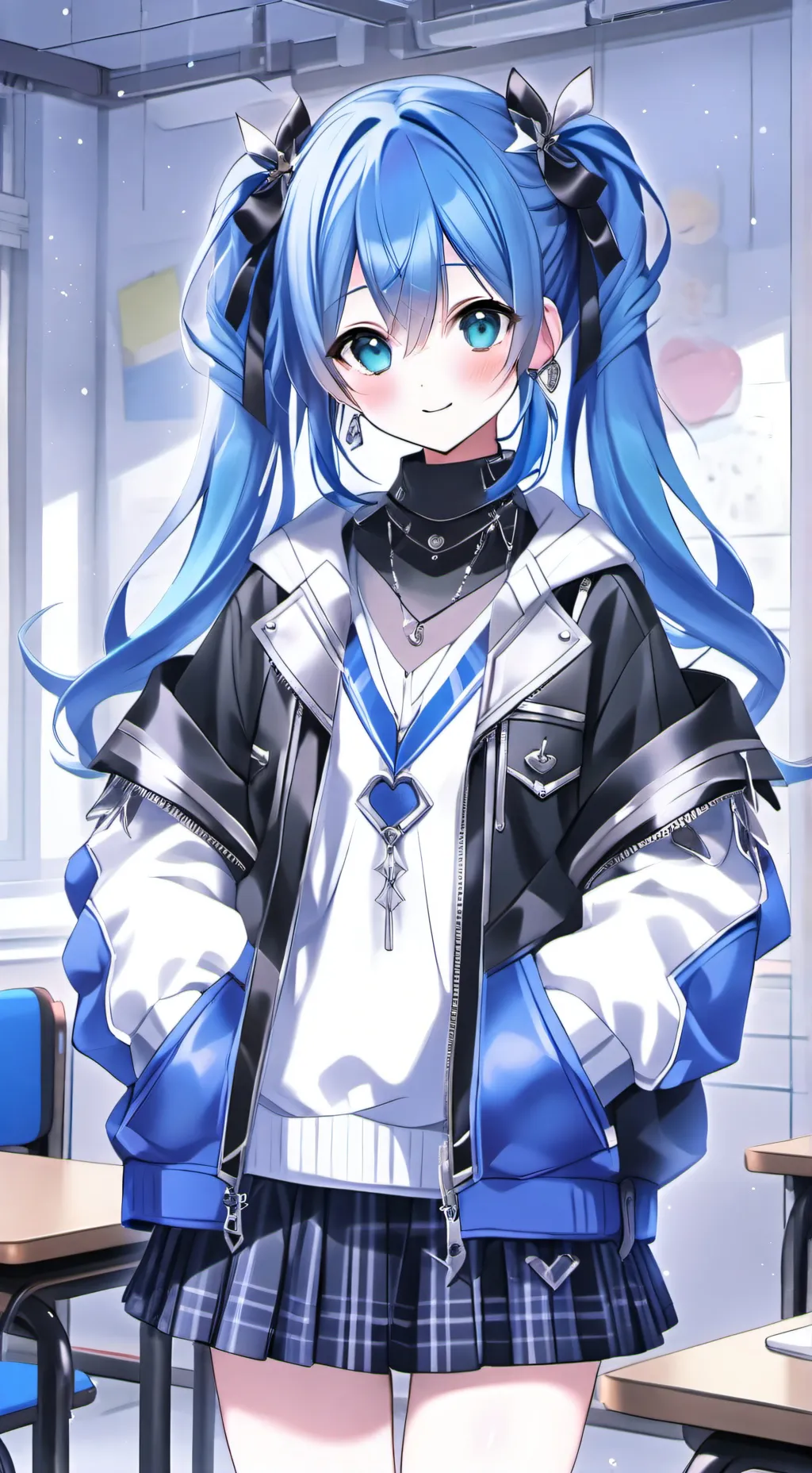 ai character: Hatsune Miku background