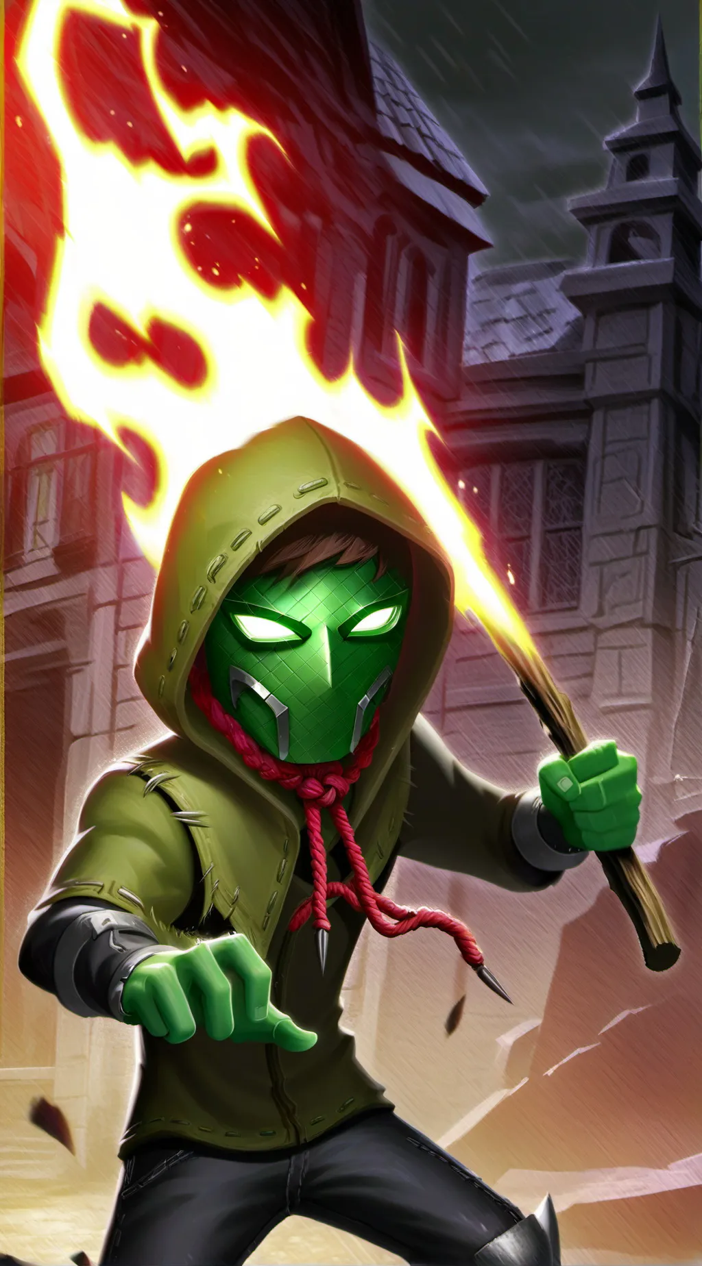 ai character: Zack Robertson background