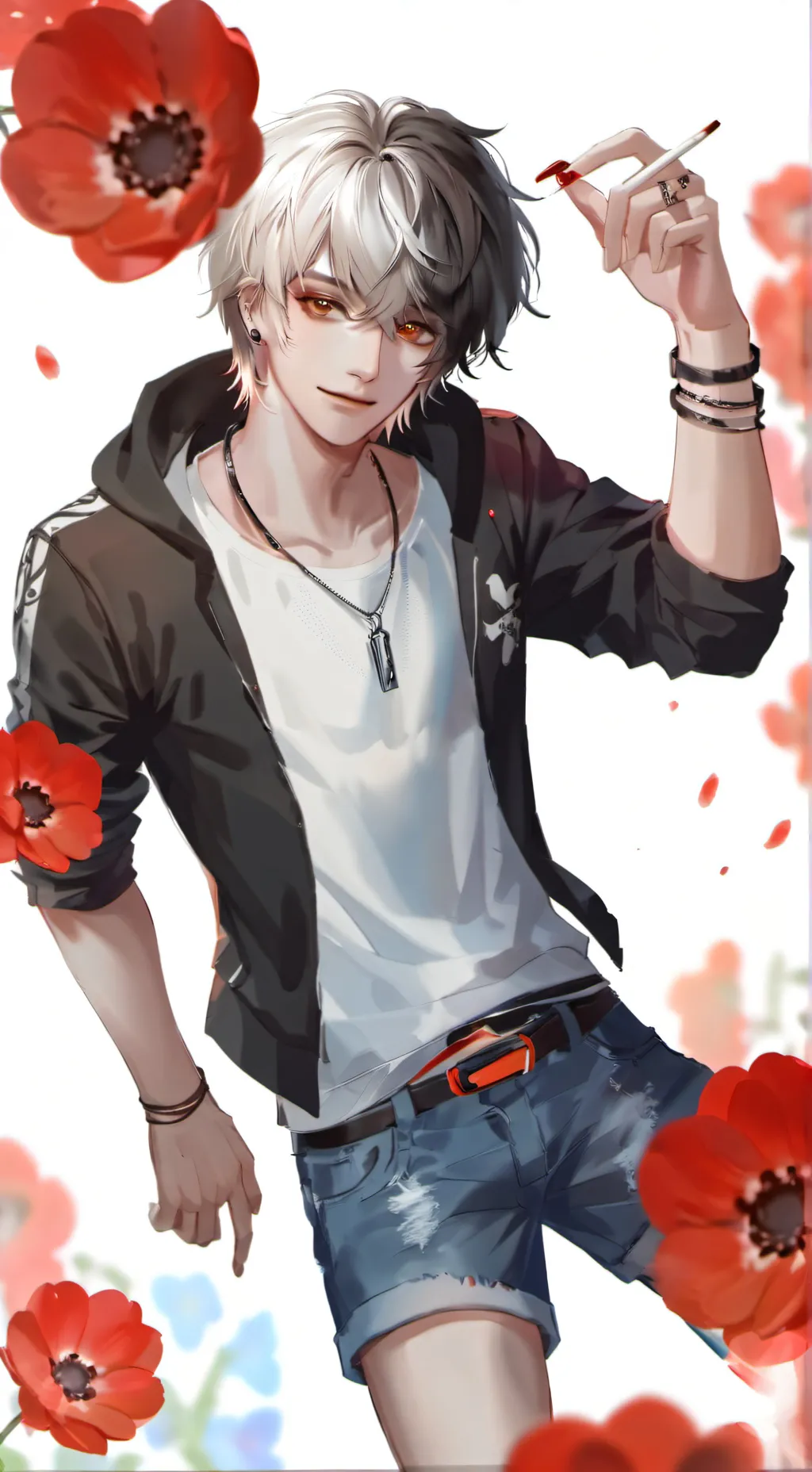 ai character: Max background