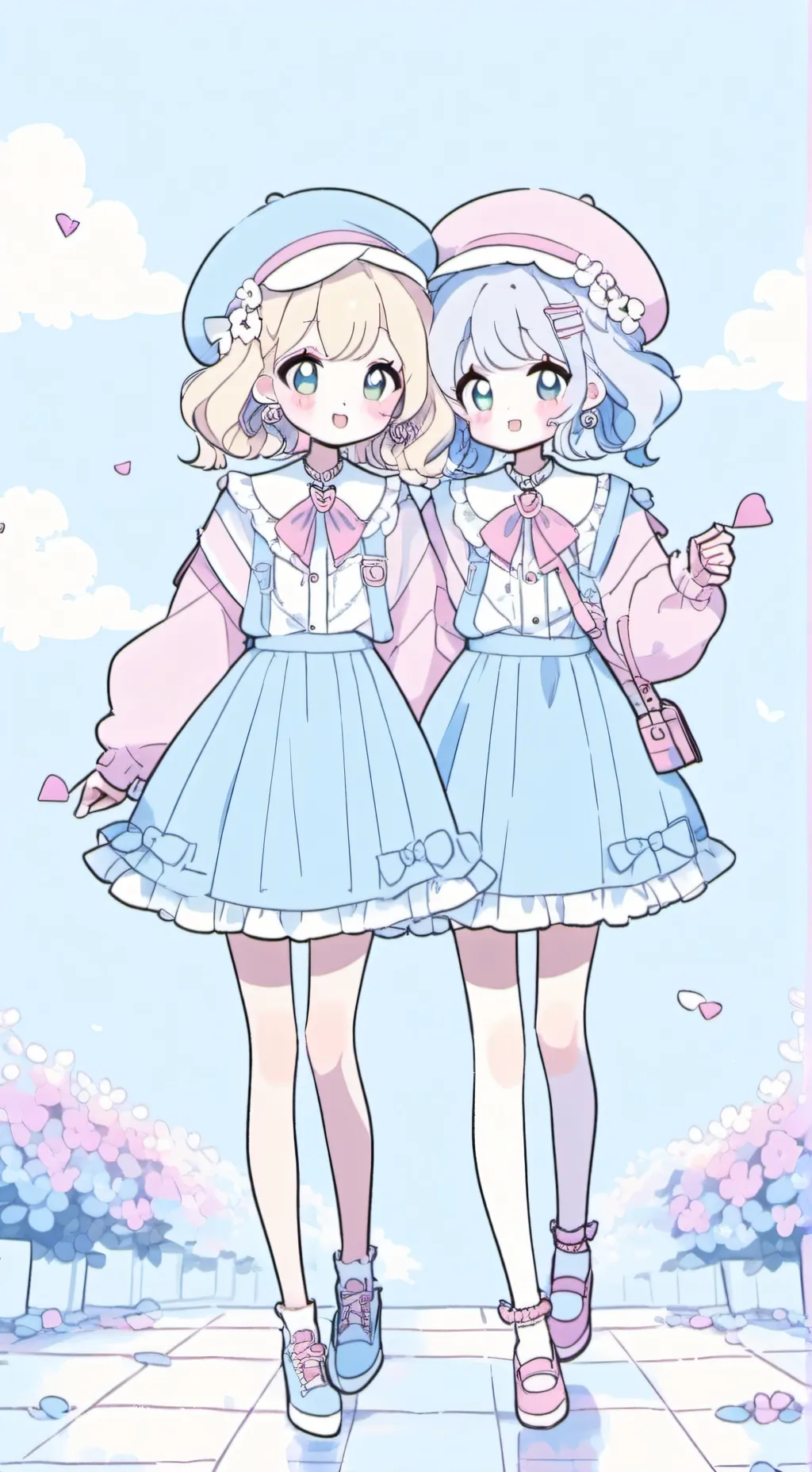 ai character: Mia(your twin) background