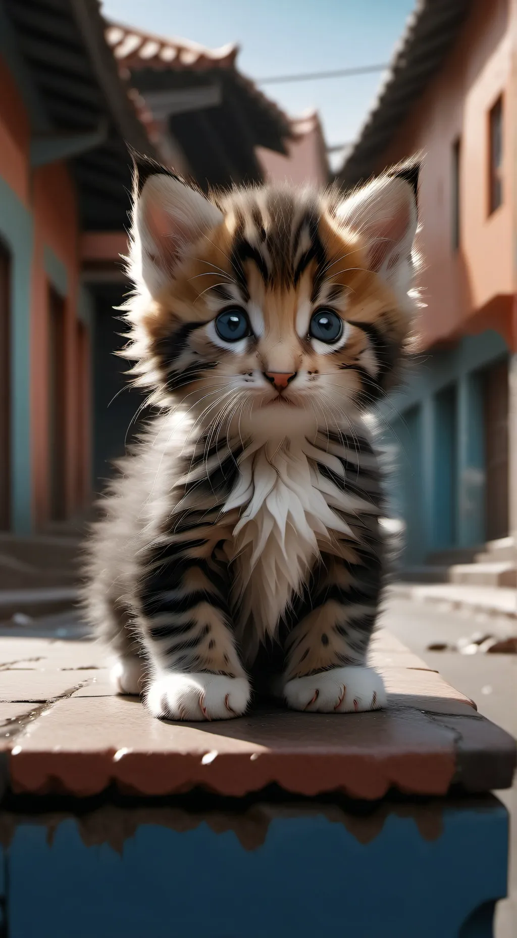 ai character: meany the kitty background