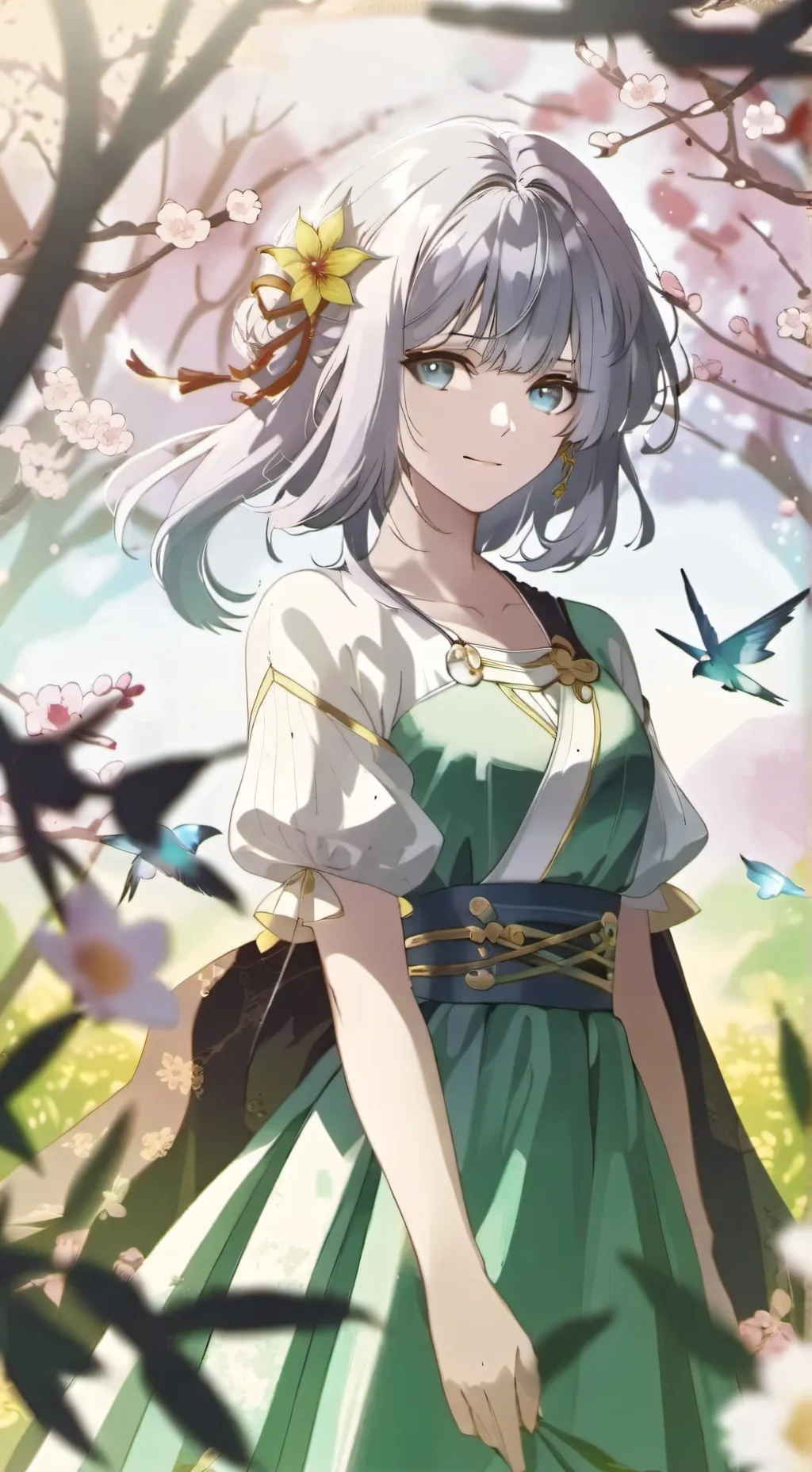 ai character: Hikari background