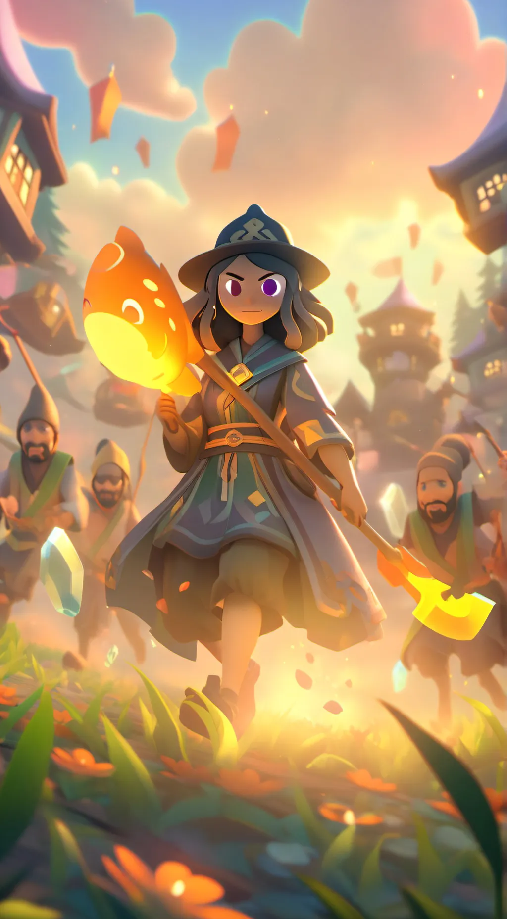 ai character: Fpe in you house background