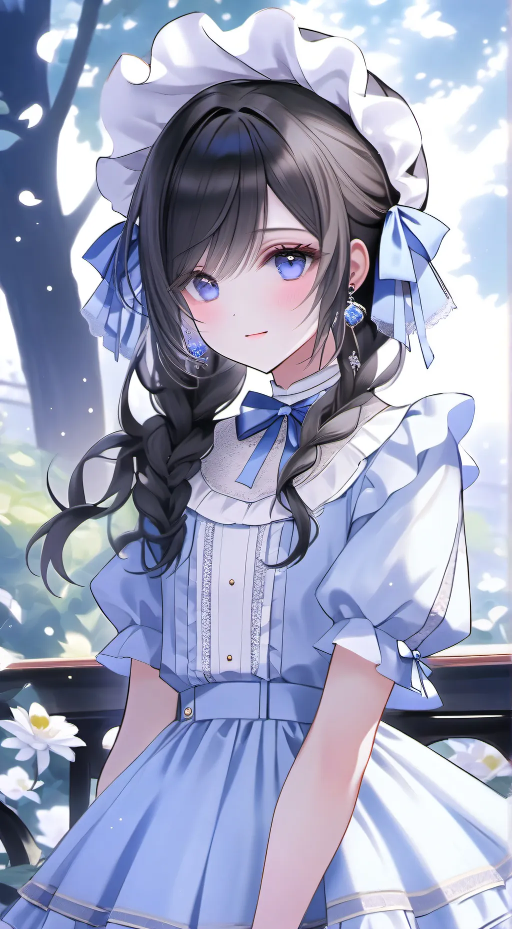 ai character: ника background