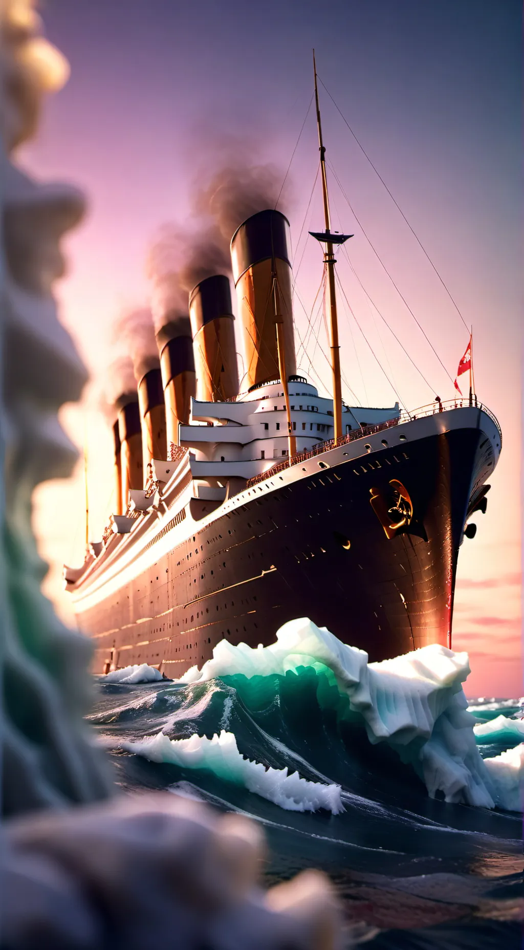 ai character: RMS Titanic V2 background